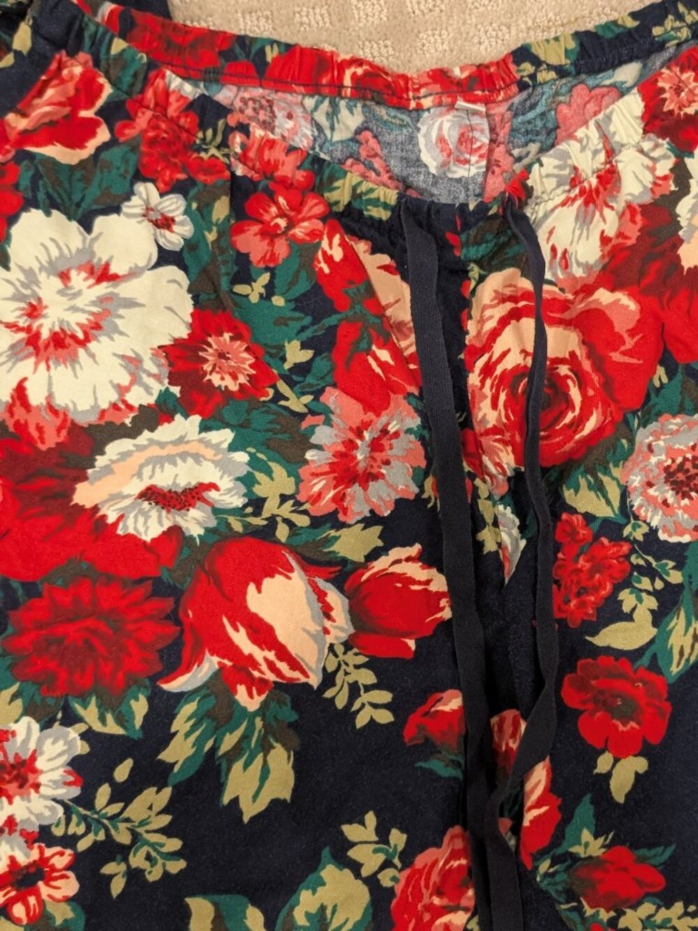 Brooks Brothers 2-pc Floral Pajama Set - Women's sz M - Picture 6 of 6